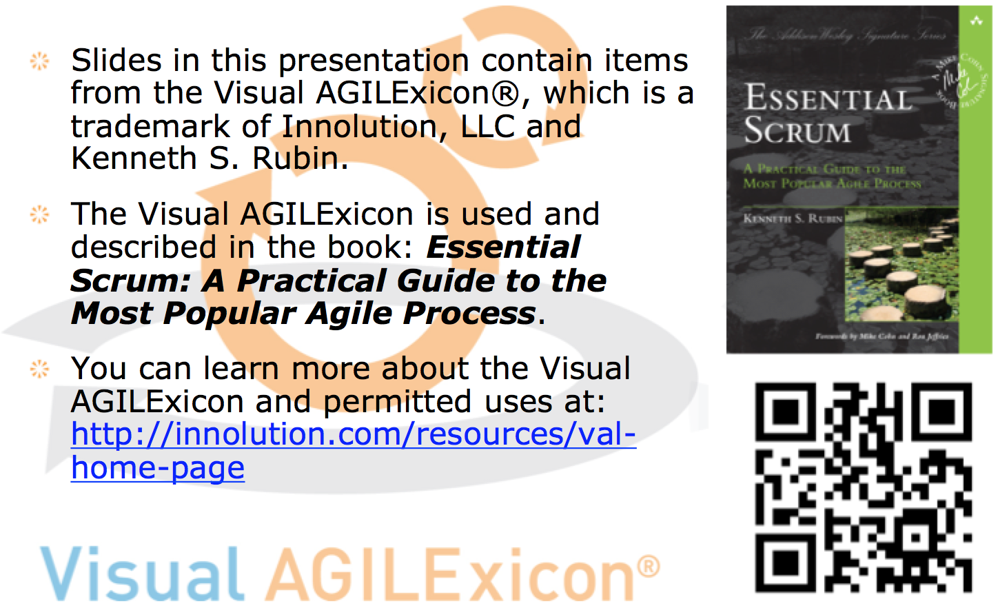 Images courtesy of Innolutions Visual AGILE lexicon